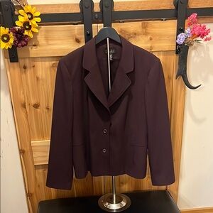 Rafaella Women's Plum Blazer
